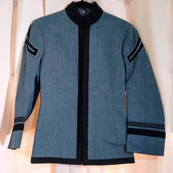 West Point USMA Military Academy Cadet Uniform Dress Gray Wool Coat Jacket Army - Picture 1 of 9